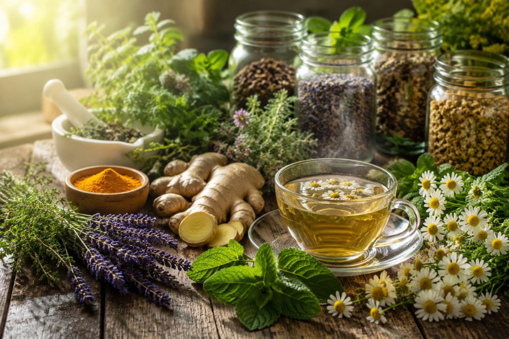 آشنایی با انواع گیاهان دارویی